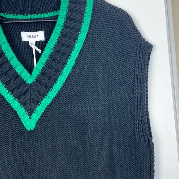 PISTOLA// Kiran Oversized Sweater Vest - Picture 4 of 7